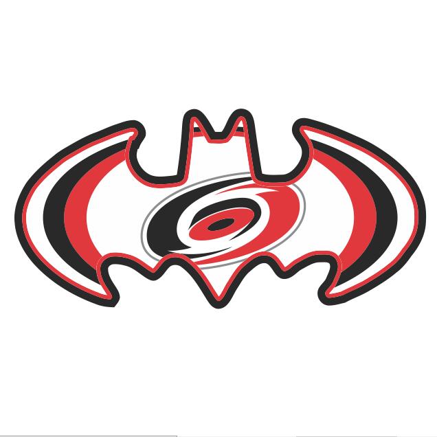 Carolina Hurricanes Batman Logo DIY iron on transfer (heat transfer)